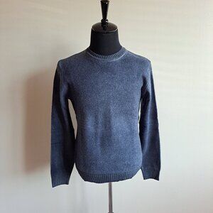 NEW Ploumanac'h Men's Italian Wool Cashmere Navy Sweater Size M